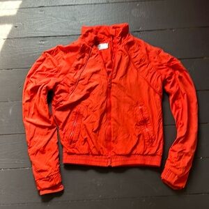 Stella Mccartney Adudas running Jacket orange size small